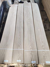 0.45mm Thick A Grade White Oak Wood Veneer For Door Decoration Length 200cm+