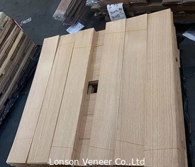 White Oak Wood Flooring Veneer 910 X 125mm For Engineered Flooring